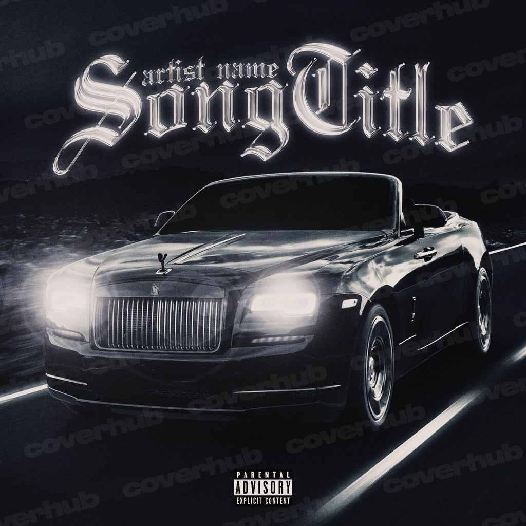 ROLLS ROYCE PREMADE ALBUM SINGLE COVER ART WORK TEMPLATE