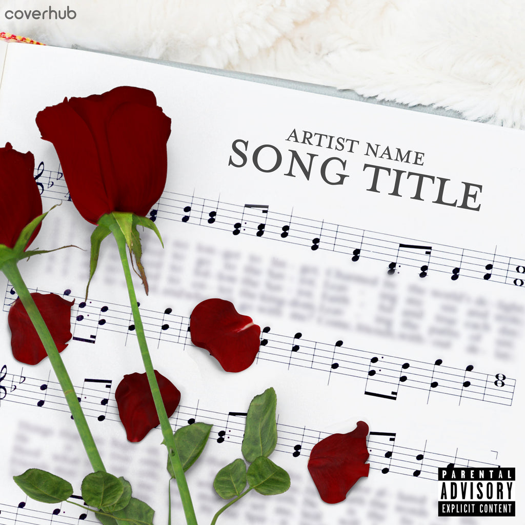 Musical Script Cover Pre-Made Cover Art Templates for Musicians | Coverhub – Page 10