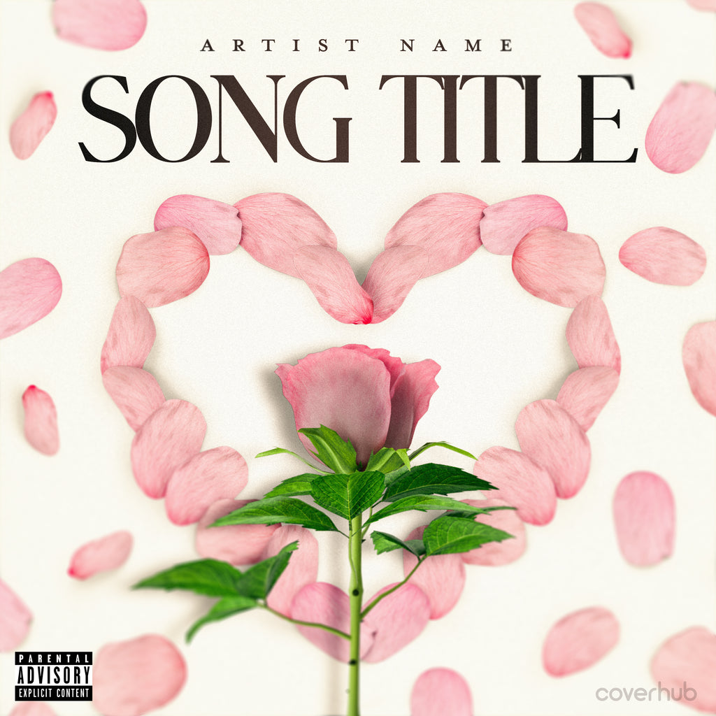 Pink Roses Covers Album Cover Art Templates for Music Releases – Page 4 – Coverhub