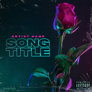 NEON ROSE - artbythirteen